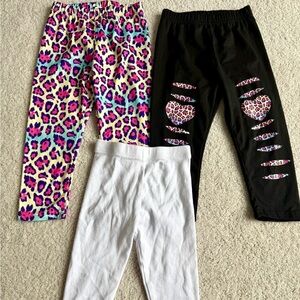 3 Pack Girl’s Legging Set